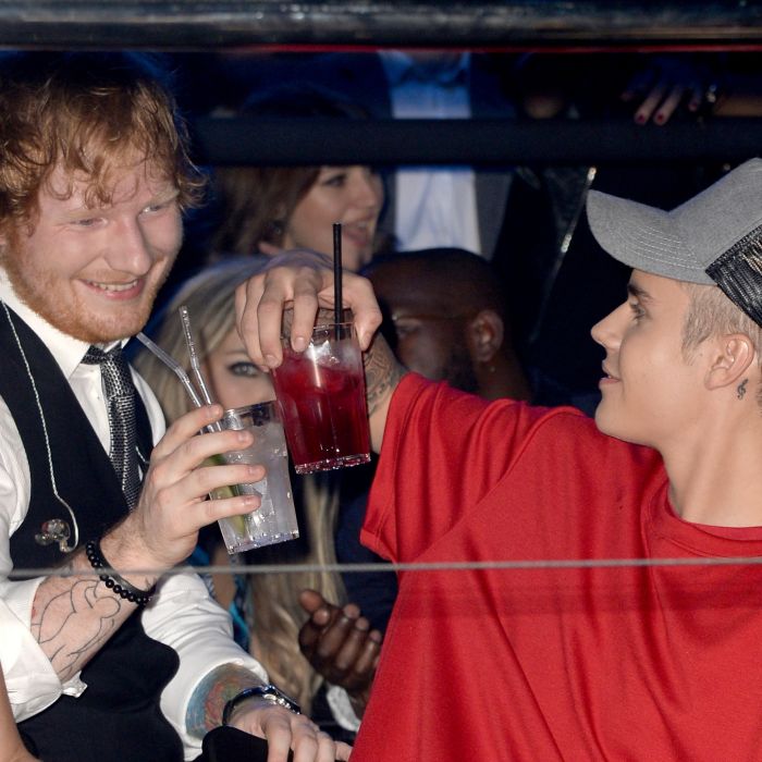 Justin Bieber e Ed Sheeran mostram trechos do clipe de &quot;I Don&#039;t Care&quot;