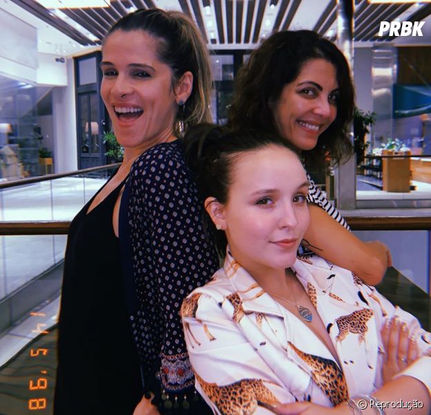"Fala Sério, Mãe 2": Larissa Manoela publicou foto ao lado de Ingrid Guimarães e Thalita Rebouças na primeira reunião do filme
