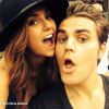 De "The Vampire Diaries", Nina Dobrev revela que não ia com a cara de Paul Wesley