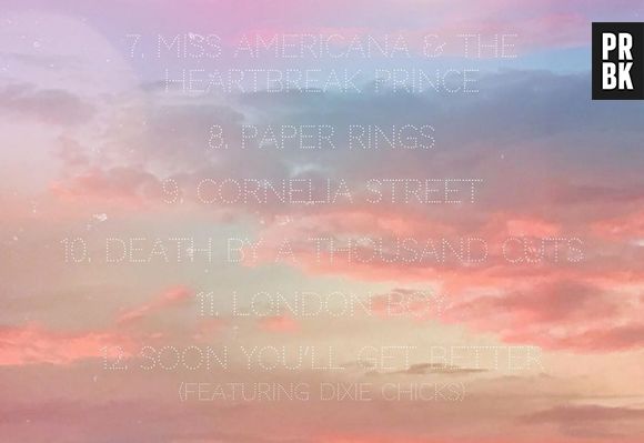 "Lover": Taylor Swift divulga tracklist do álbum