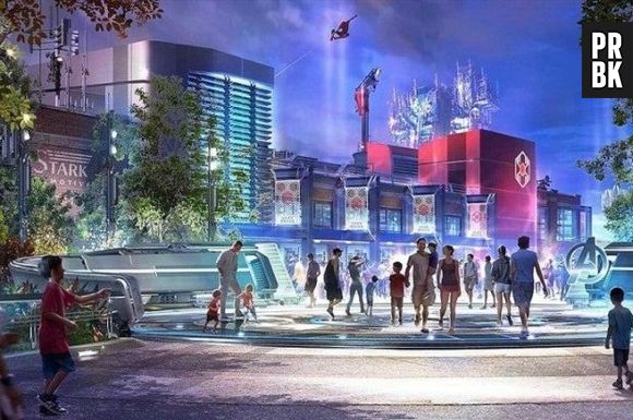Disney revela projeto da área de "Vingadores" que será construída no parque até 2020