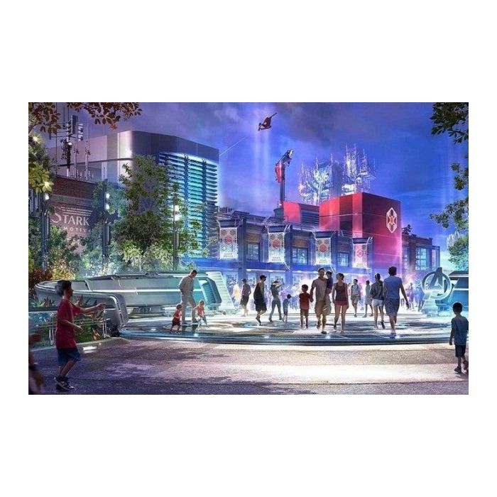 Disney revela projeto da área de &quot;Vingadores&quot; que será construída no parque até 2020