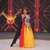 Paloma Bernardi foi toda de "Branca de Neve" para sua performance na "Dança dos Famosos 2014"