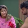 "A Fazenda 11": Lucas Viana pediu Hariany em namoro