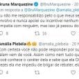 Bruna Marquezine briga com perfil fã de Marina Ruy Barbosa no Twitter
