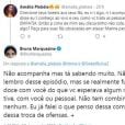 Bruna Marquezine se irrita com fã de Marina Ruy Barbosa no Twitter
