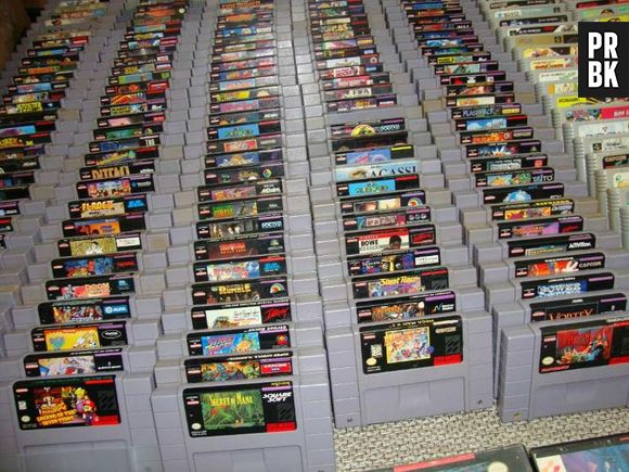 O maior problema de quem tinha um Super Nintendo: onde guardar tantas fitas?