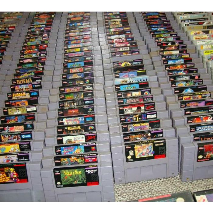  O maior problema de quem tinha um Super Nintendo: onde guardar tantas fitas? 