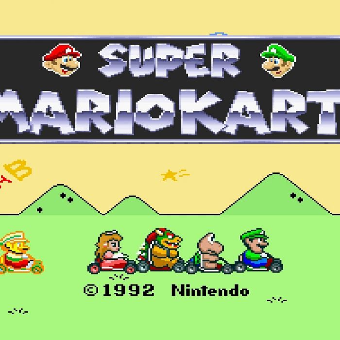  Desde do Super Nintendo, com &quot;Mario Kart&quot;, voc&amp;ecirc; faz seus amigos girarem na banana 
