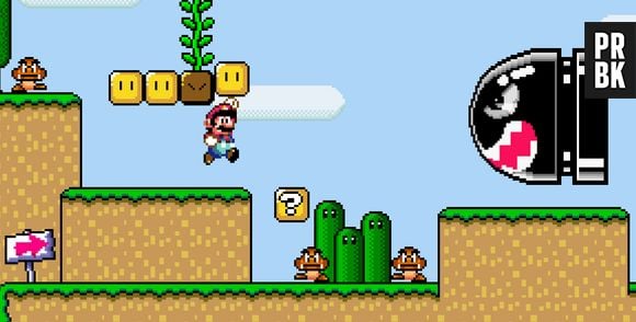 Graças ao Super Nintendo estamos viciados até hoje em "Super Mario World"