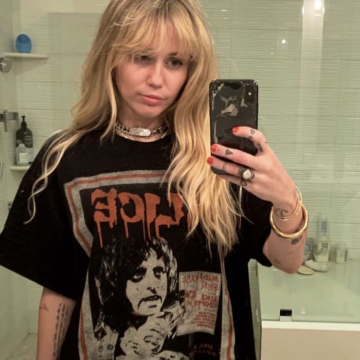 Em 2019, Miley Cyrus fez muito fã surtar ao aparecer com o cabelo igual ao usado por Hannah Montana