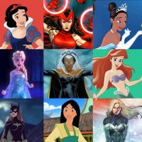 Qual mistura de Princesa da Disney com super-heroína das HQs você é?