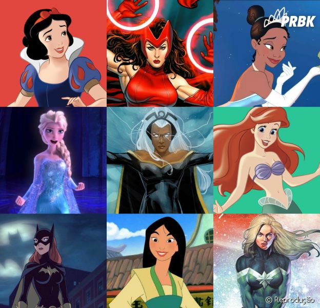 Quiz: descubra qual mistura de Princesa da Disney com super-heroína você é