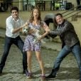 "Haja Coração": Tancinha (Mariana Ximenes), Apolo (Malvino Salvador) e Beto (João Baldasserini) são o trio de protagonistas que a gente não consegue torcer por nenhum