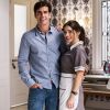 "Haja Coração": Shirlei (Sabrina Petraglia) e Felipe (Marcos Pitombo) são os únicos que salvam e mesmo assim o casal é recheado de clichês cafonas
