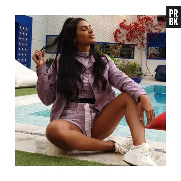 "BBB21": Pocah monta visuais com um estilo "street"