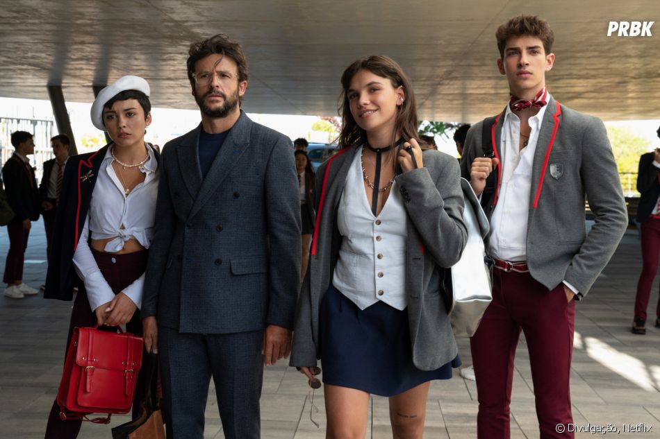 Na 4ª temporada de &quot;Elite&quot;, Ari (Carla Díaz), Mencía (Martina Cariddi) e Patrick (Manu Ríos) serão novos alunos em Las Encinas