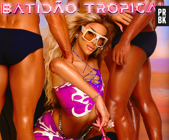 A capa do novo álbum da Pabllo Vittar, "Batidão Tropical"