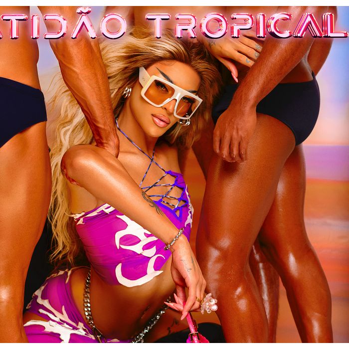 A capa do novo álbum da Pabllo Vittar, &quot;Batidão Tropical&quot;