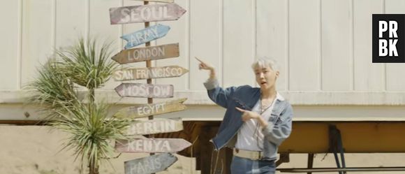 BTS: em clipe, J-Hope aparece com placas de países