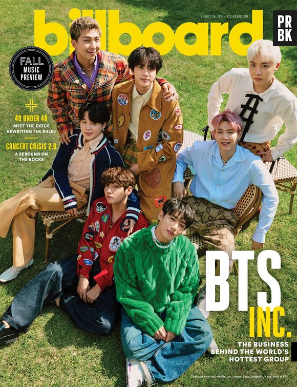 A revista física com o BTS será lançada neste sábado (28)