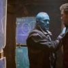 Apesar de Peter e Yondu não terem uma relação de pai e filho, Yondu se sacrifica para salvar a vida do Senhor das Estrelas em "Guardiões da Galáxia: Vol. 2" (2017)