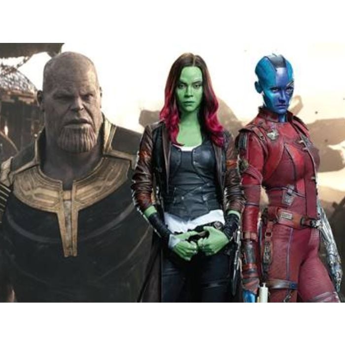 Apesar de amar a filha, Thanos mata Gamora para conseguir a Joia da Alma em &quot;Vingadores: Guerra Infinita&quot; (2018). Já Nebulosa que era apegada à irmã, &quot;trai&quot; o pai ao se juntar aos Vingadores
