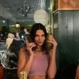 Kendall Jenner: croppeds são apostas da modelo