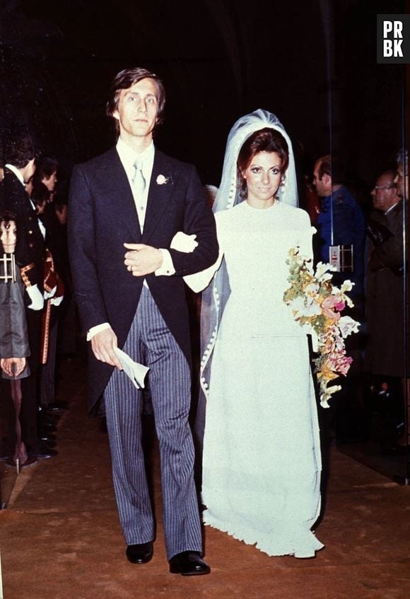 Patrizia Reggiani e Maurizio Gucci se casaram aos 24 anos, em 1972