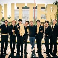 BTS para o trânsito de Los Angeles com show e canta 3 hits