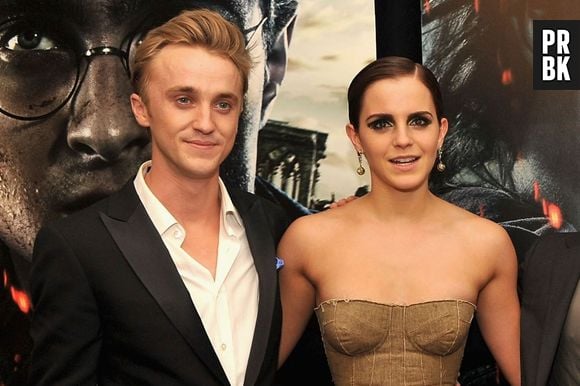 Emma Watson e Tom Felton de "Harry Potter" já foram crush um do outro