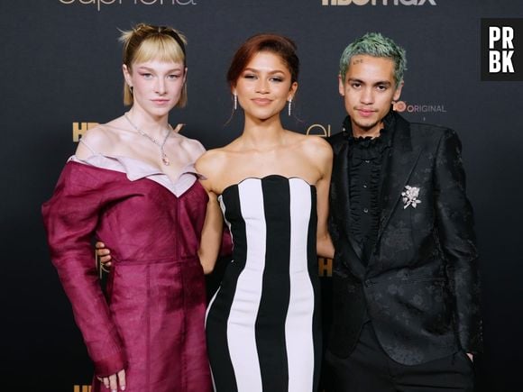 "Euphoria": Zendaya, Hunter Schafer e Dominic Fike foram no lançamento da 2ª temporada 