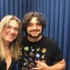 Monark entrevistava vários convidados para o "Flow Podcast"