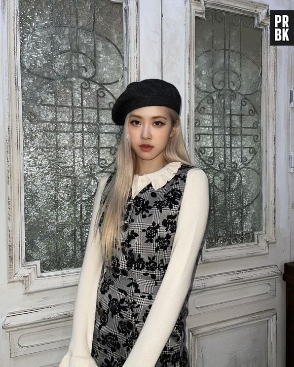 Rosé, do BLACKPINK: o preto e branco marca o estilo da idol