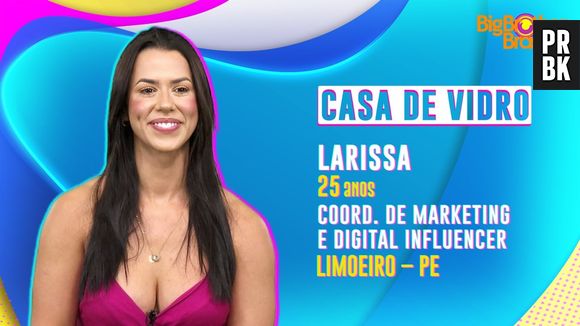 "BBB22": ainda na Casa de Vidro, Larissa está movimentando o jogo