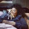 Lizzo também já adotou um cachorrinho