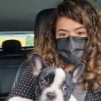 Maisa Silva adotou Olívia, uma bulldog
