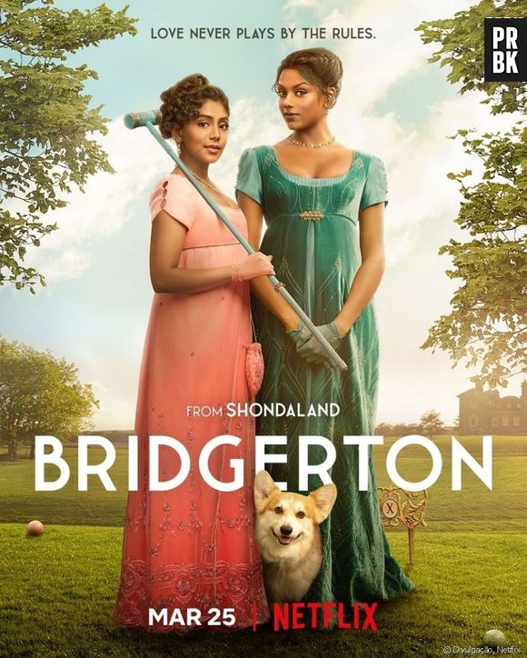 "Bridgerton": a procura dele por uma debutante que atenda aos seus padrões impossíveis parece malfadada, até que Kate Sharma (Simone Ashley) e sua irmã mais nova Edwina Sharma (Charithra Chandran) chegam da Índia