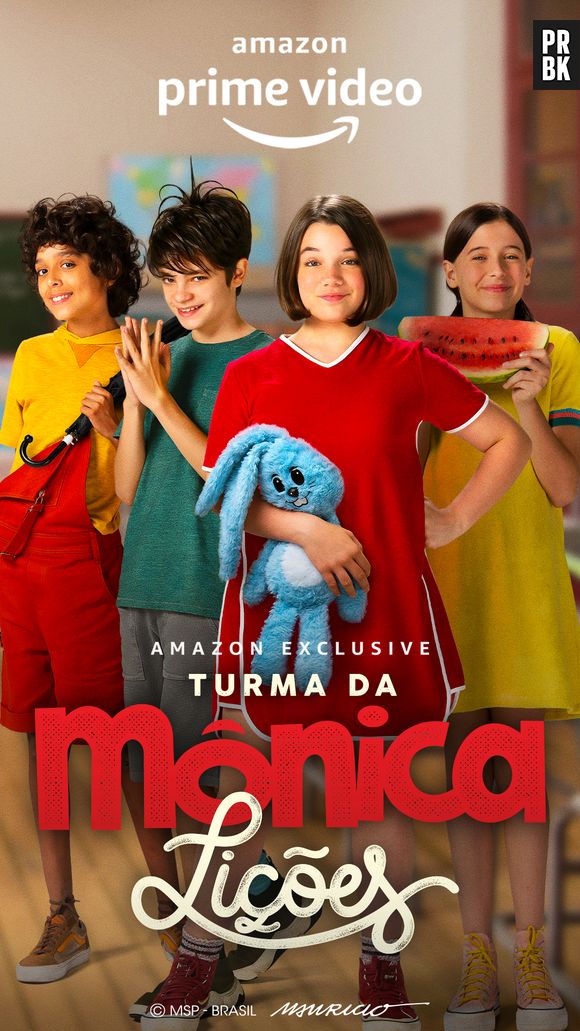 "Turma da Mônica – Lições" estreou no Amazon Prime Video no dia 11 de março de 2022