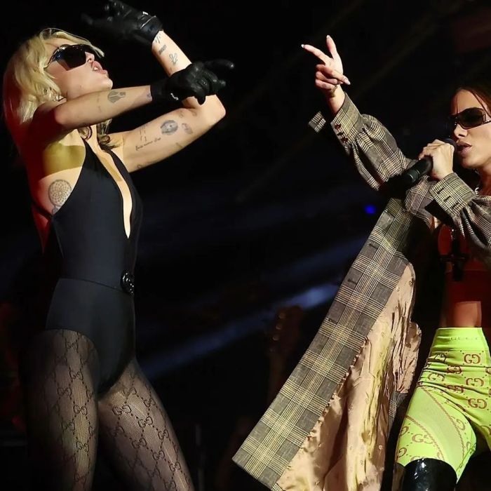 Miley Cyrus e Anitta, Iza, Ludmilla e Kehlani e mais: 5 parcerias que rolaram no Lollapalooza Brasil que podem render colaborações de sucesso