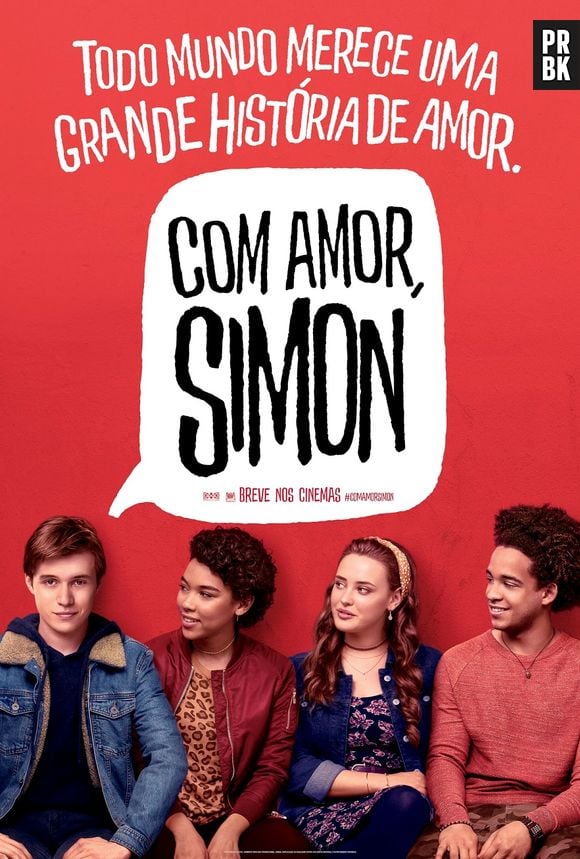 Assim como "Heartstopper", "Com Amor, Simon" conta a história de um adolescente que está se descobrindo gay