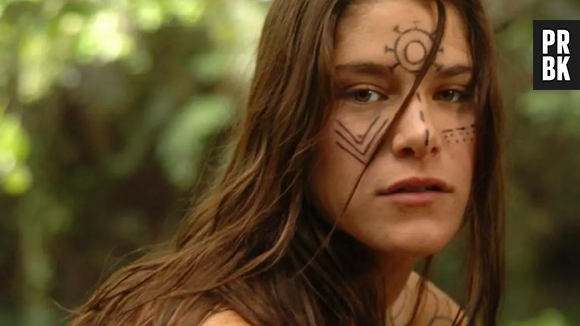 Priscila Fantin também fez uma indígena, mesmo sendo branca