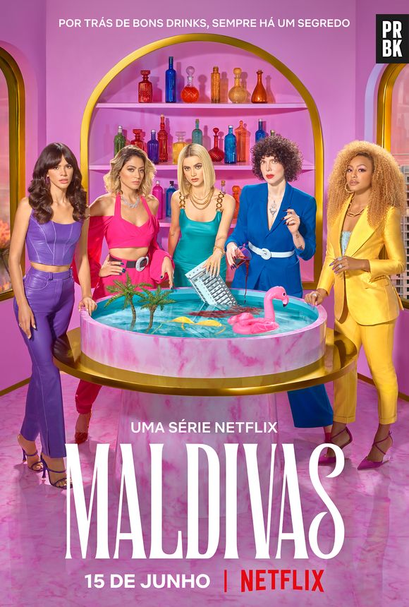 "Maldivas", com Bruna Marquezine e Manu Gavassi, chegou à Netflix no dia 15 de junho