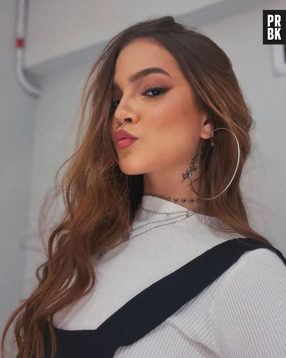 Mel Maia participou de trend polêmica no TikTok