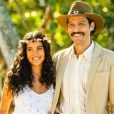 "Pantanal":  Muda (Bella Campos) e Tibério (Guito) também vão se casar  