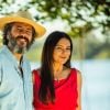 "Pantanal": José Leôncio (Marcos Palmeira) e Filó (Dira Paes) marcaram presença 