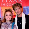 Larissa Manoela e André Luiz Frambach marcaram presença na estreia do Pixar in Concert na Cidade das Artes, no Rio de Janeiro