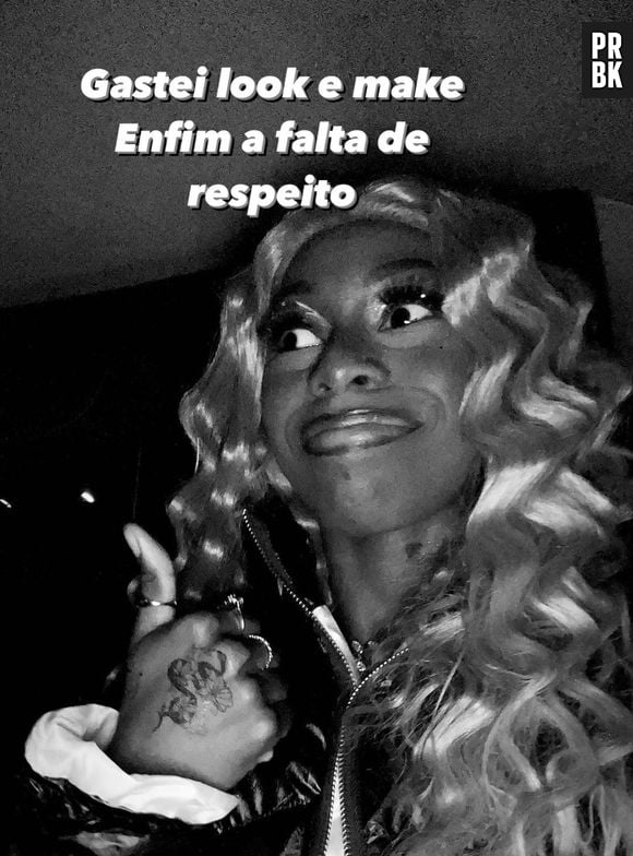 MC Soffia desabafou nas redes sociais sobre o descaso da produção