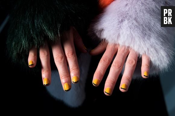 A inglesinha, que é a francesinha colorida, é ainda tendência quente da nail art