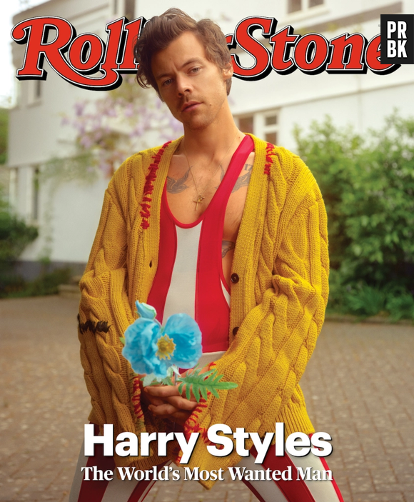 Harry Styles na capa da Rolling Stone, por Amanda Fordyce